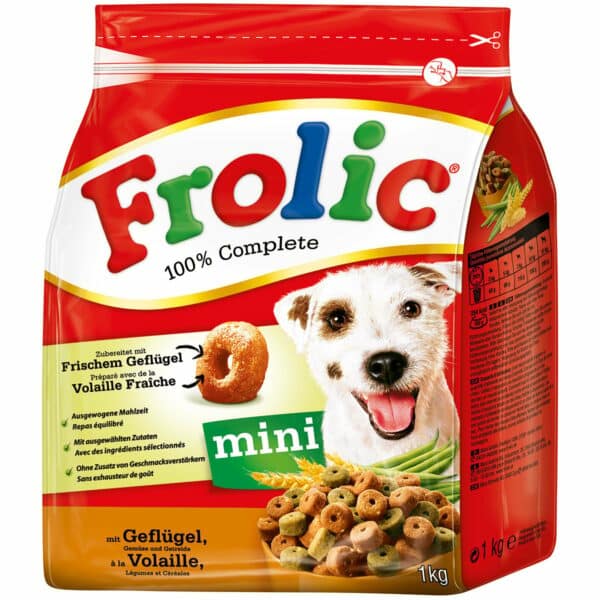 Frolic 100% Complete & Balanced Mini mit Geflügel 6x1kg