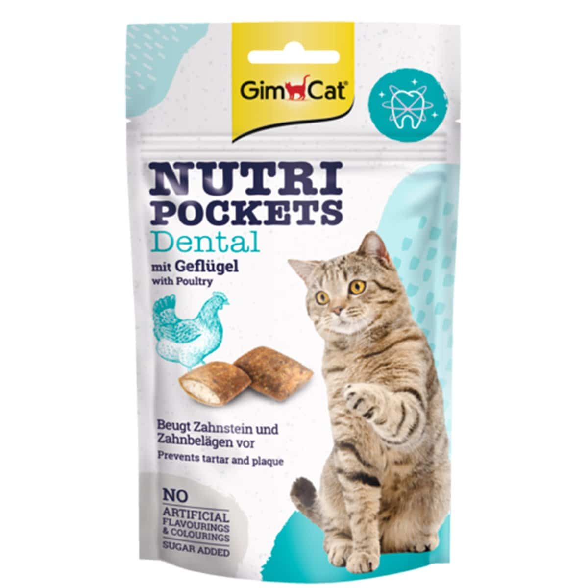 GimCat Nutri Pockets Dental 6x60g