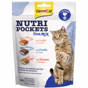 GimCat Nutri Pockets Sea-Mix 5x150g