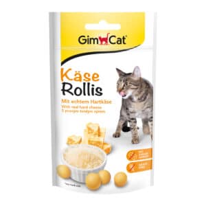 GimCat Käse-Rollis 8x40g