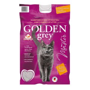 Golden Grey Master Katzenstreu mit Babypuderduft 14kg