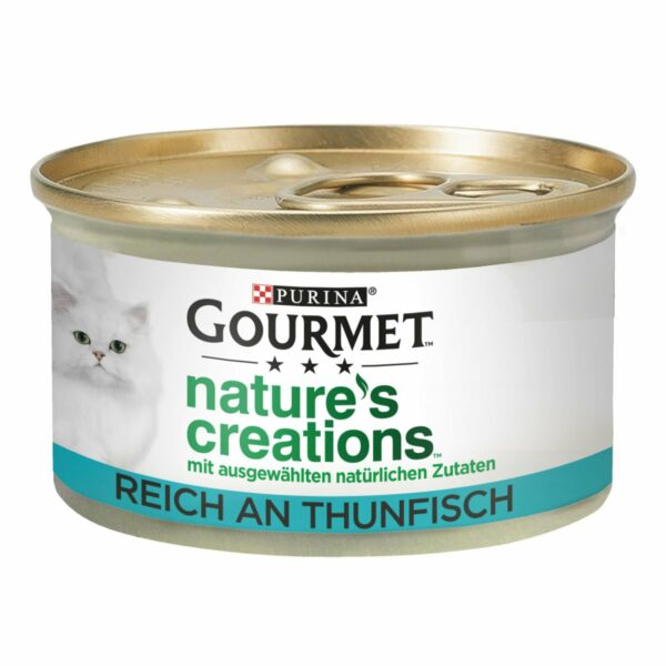 GOURMET Nature's Creations in Gelee naturbelassen Thunfisch 24x85g