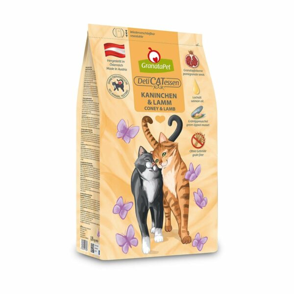 GranataPet DeliCatessen Trockenfutter Kaninchen & Lamm Adult 1