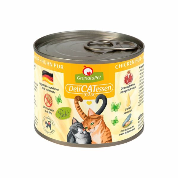 GranataPet Katze - Delicatessen Dose Huhn PUR 12x200g