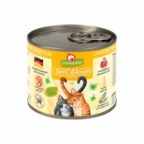 GranataPet Katze - Delicatessen Dose Huhn PUR 12x200g