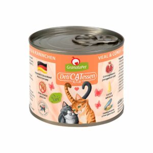 GranataPet Katze - Delicatessen Dose Kalb & Kaninchen 12x200g