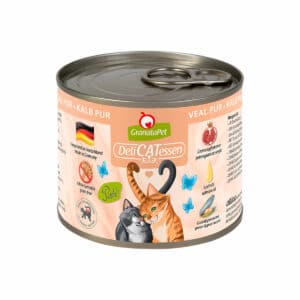 GranataPet Katze - Delicatessen Dose Kalb PUR 12x200g