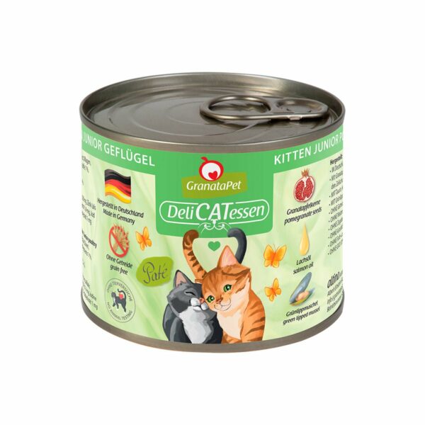 GranataPet Katze - Delicatessen Dose Kitten Geflügel 12x200g