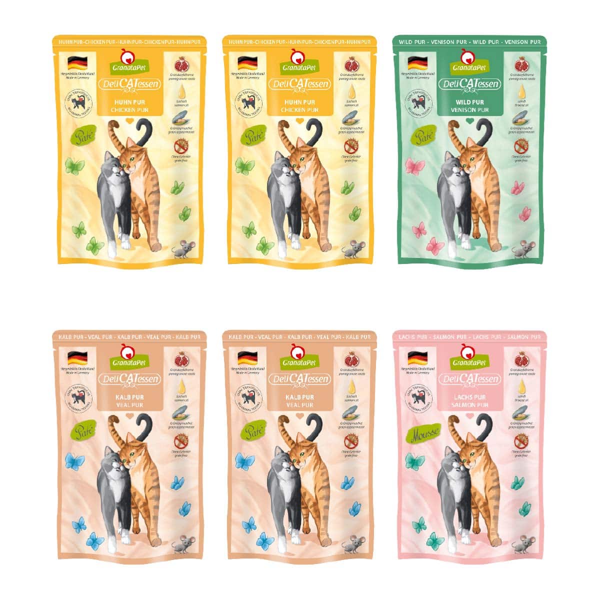 GranataPet Katze - Multipack 2 DeliCatessen 12x85g