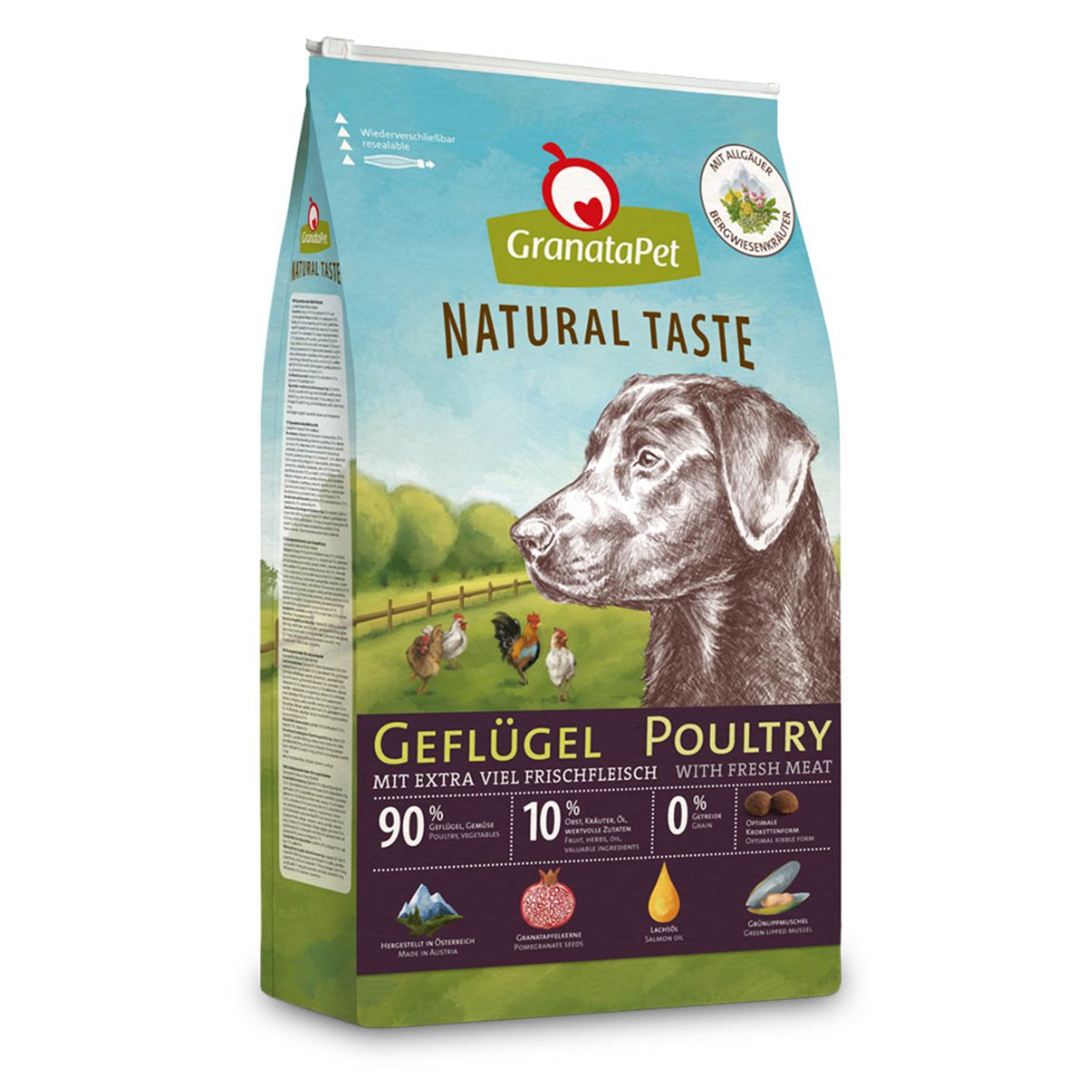 GranataPet Natural Taste Adult Geflügel 2x12kg