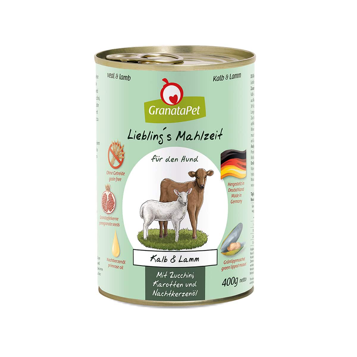 Granatapet Liebling´s Mahlzeit Kalb & Lamm 12x400g