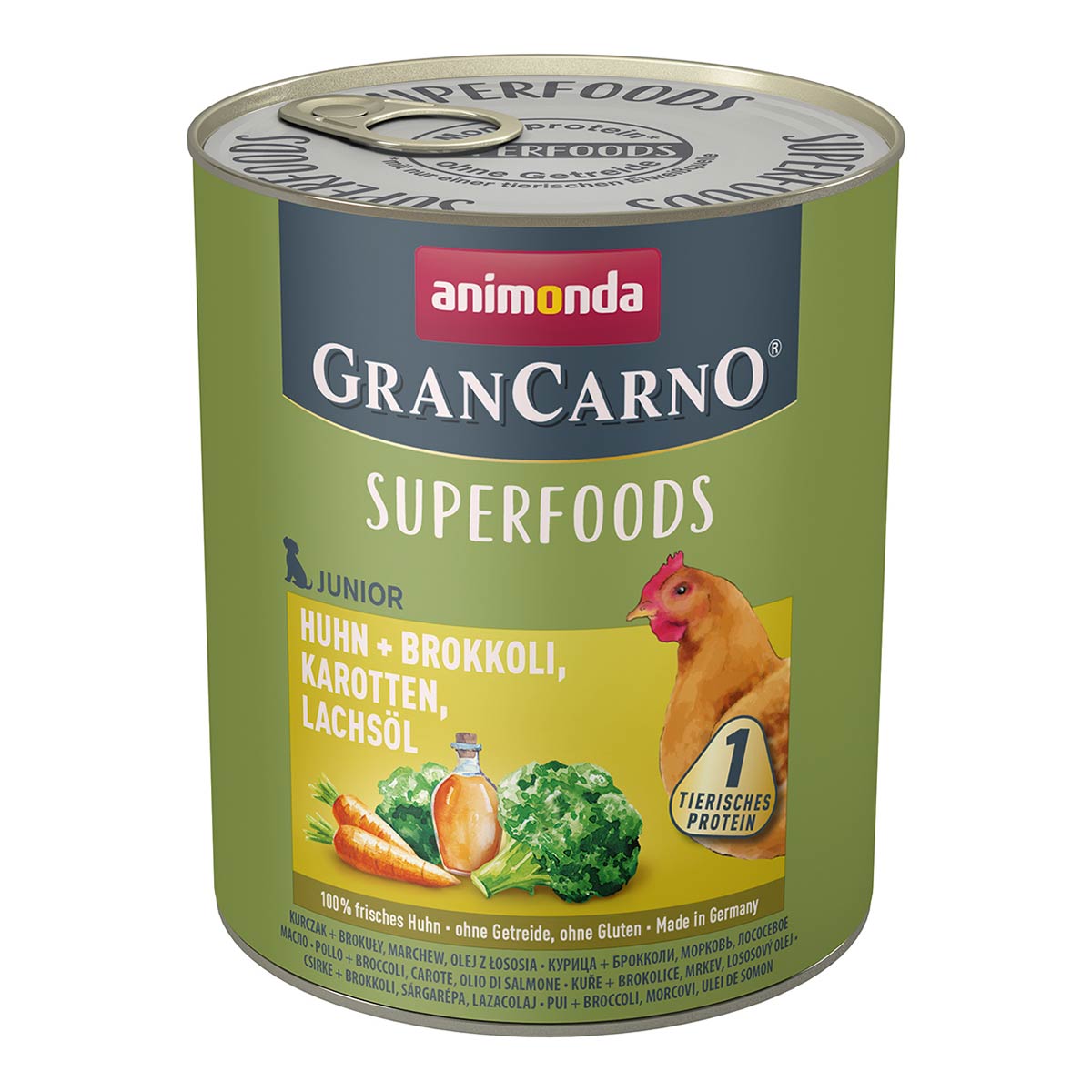 animonda GranCarno superfoods Junior Huhn + Brokkoli