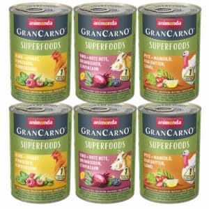 animonda GranCarno superfoods Adult Variation 6x400g