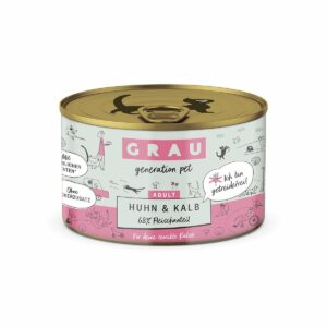 Grau Katze Huhn & Kalb 6 x 200g