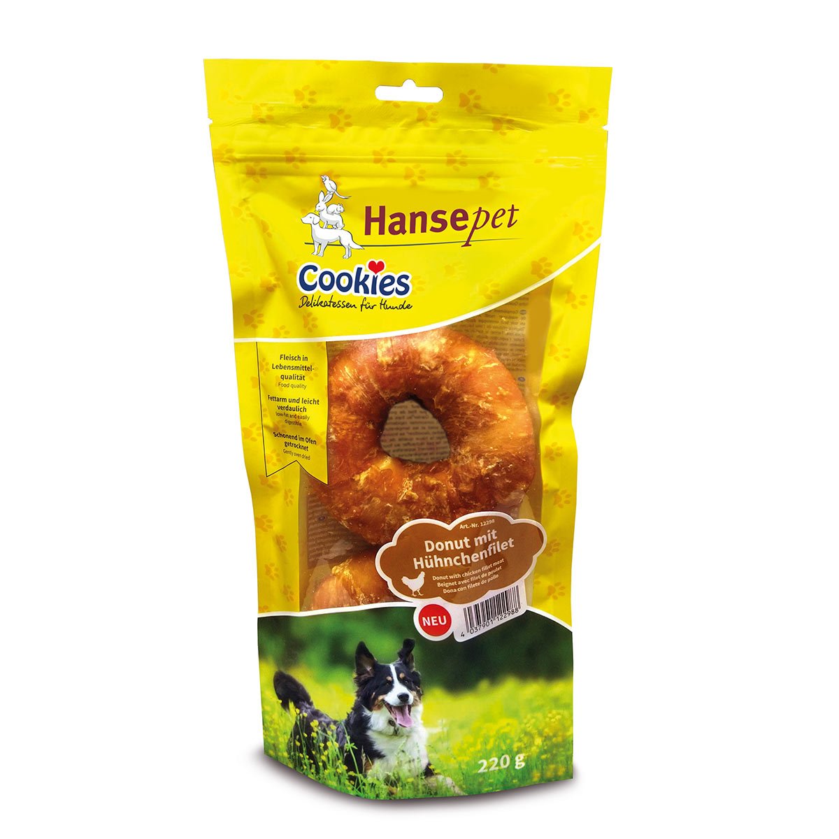 Hansepet Cookies Donut 2er Huhn 6x220g