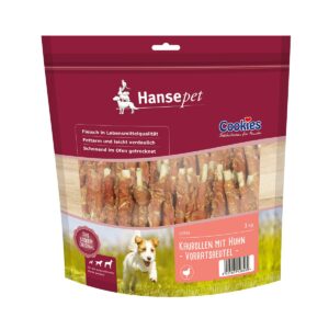 Hansepet Cookies Vorratsbeutel Kaurollen mit Huhn 1kg