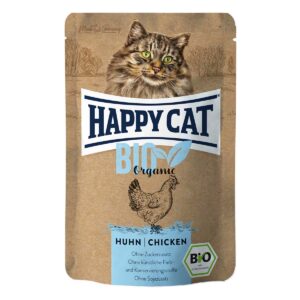 Happy Cat Bio Pouch Huhn 12x85 g