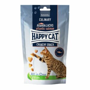 Happy Cat Culinary Crunchy Snack Atlantik-Lachs 70g