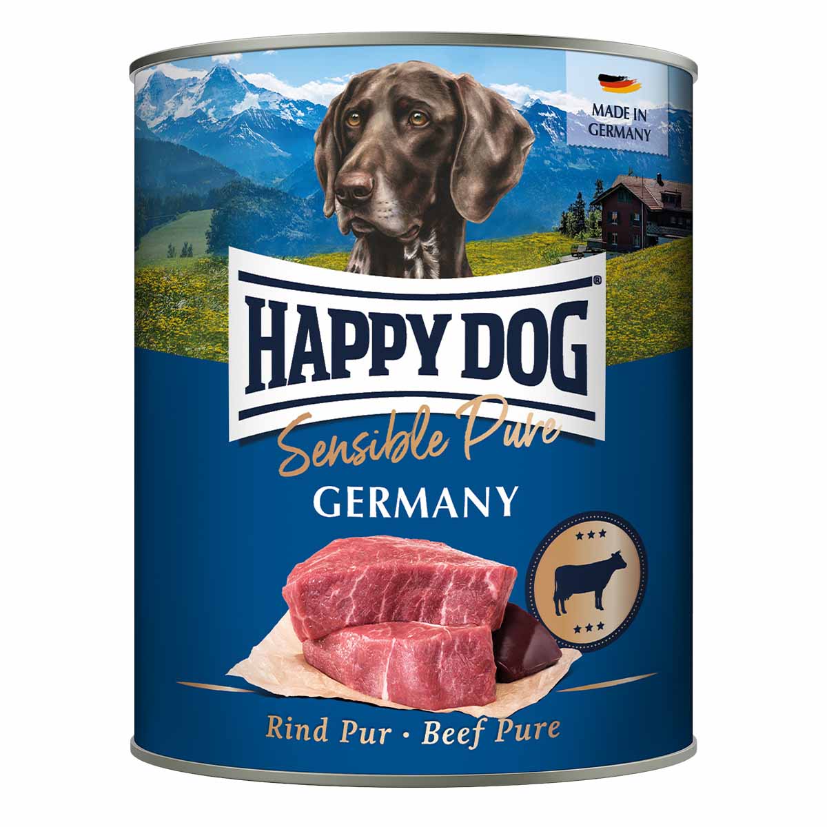 Happy Dog Sensible Pure Germany (Rind) 6x800g