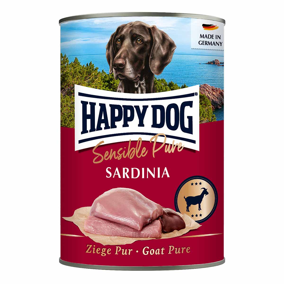 Happy Dog Sensible Pure Sardinia (Ziege) 12x400g