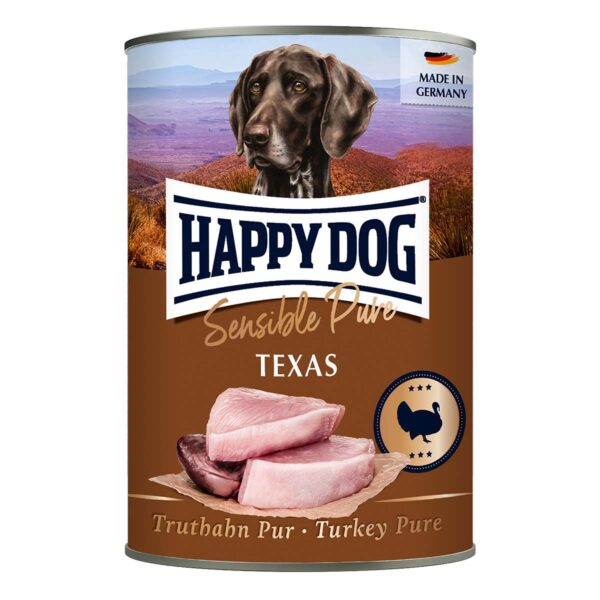 Happy Dog Sensible Pure Texas (Truthahn) 12x400g