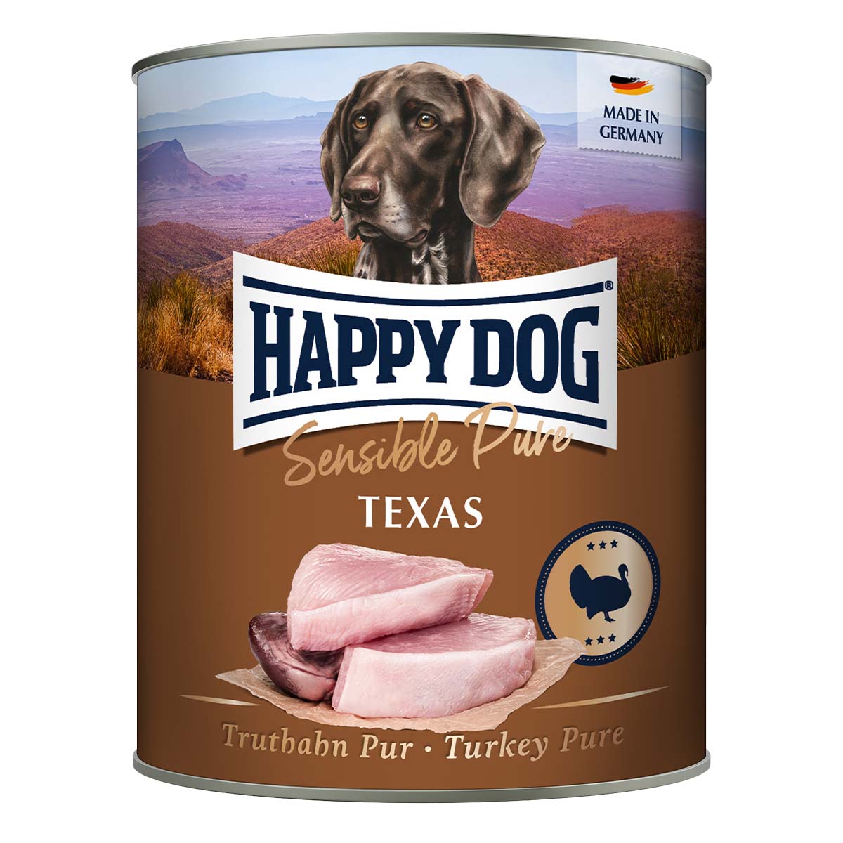 Happy Dog Sensible Pure Texas (Truthahn) 6x800g