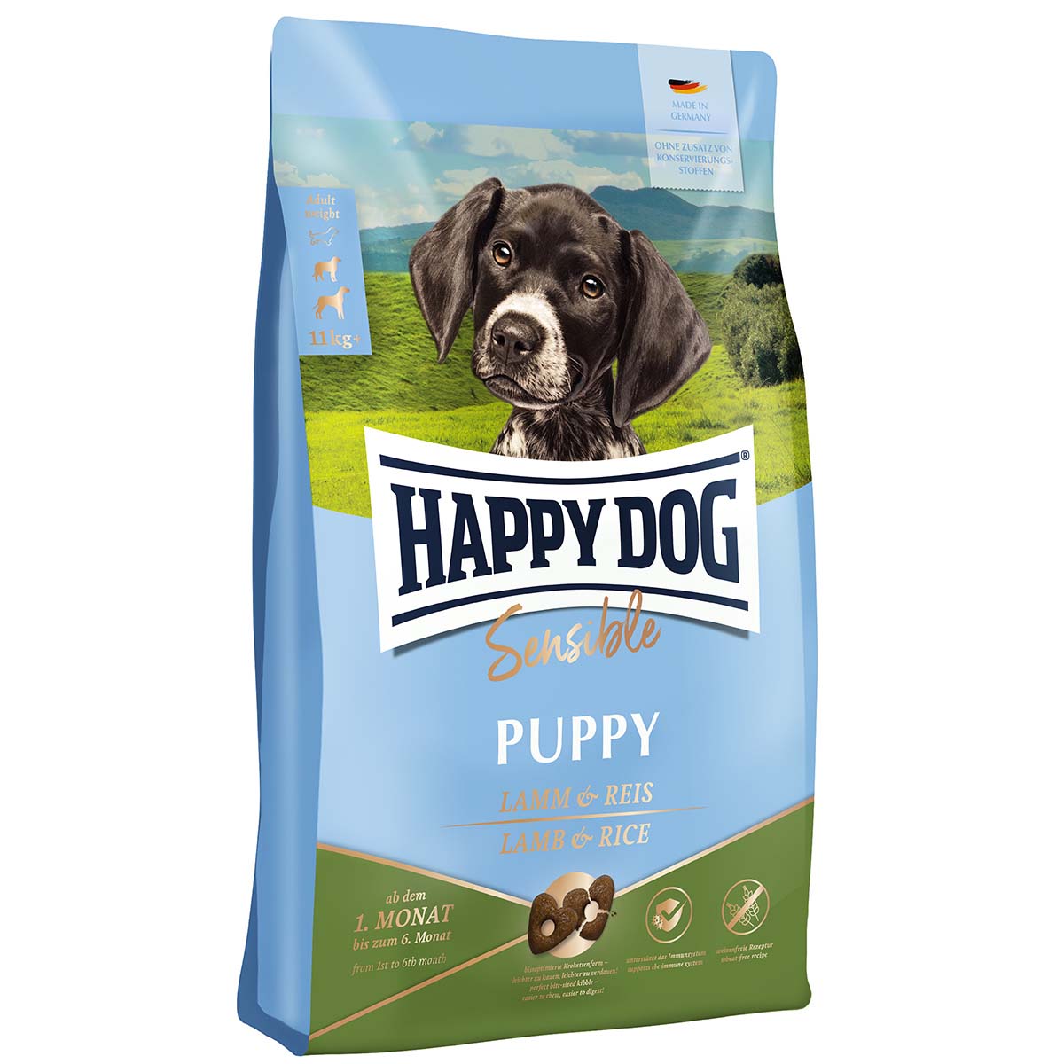 Happy Dog Supreme Sensible Puppy Lamm & Reis 10kg