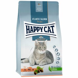 Happy Cat Indoor Adult Atlantik Lachs 3x4kg