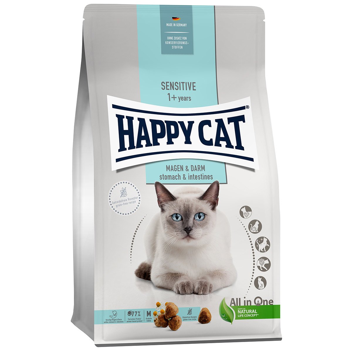 Happy Cat Sensitive Magen & Darm 3x4kg