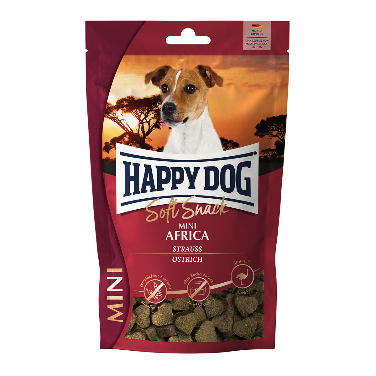 Happy Dog SoftSnack Mini Africa 5x100g