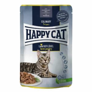Happy Cat Culinary Meat in Sauce Land Geflügel Pouch 48x85g