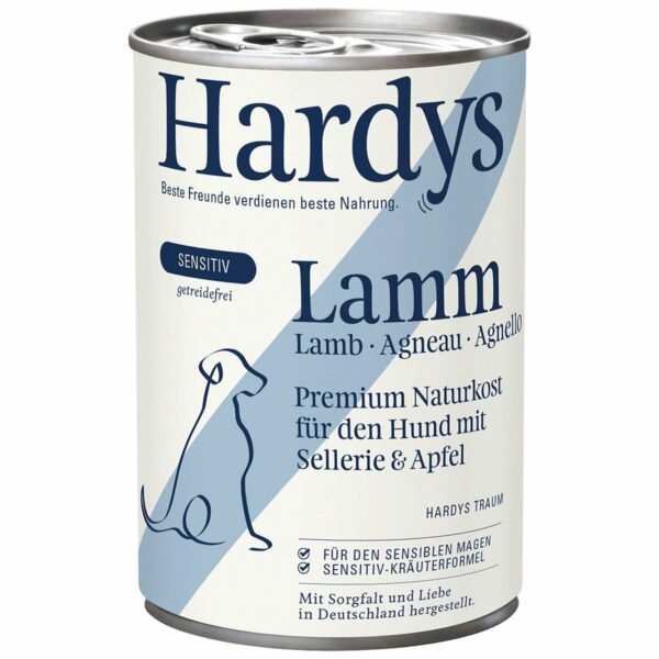 Hardys SENSITIV Lamm mit Sellerie & Apfel 6x400g