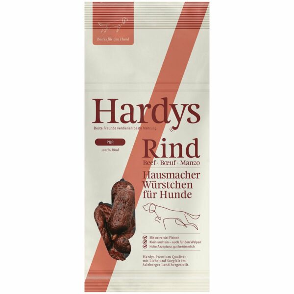 Hardys PUR Hausmacher Würstchen Rind 80g