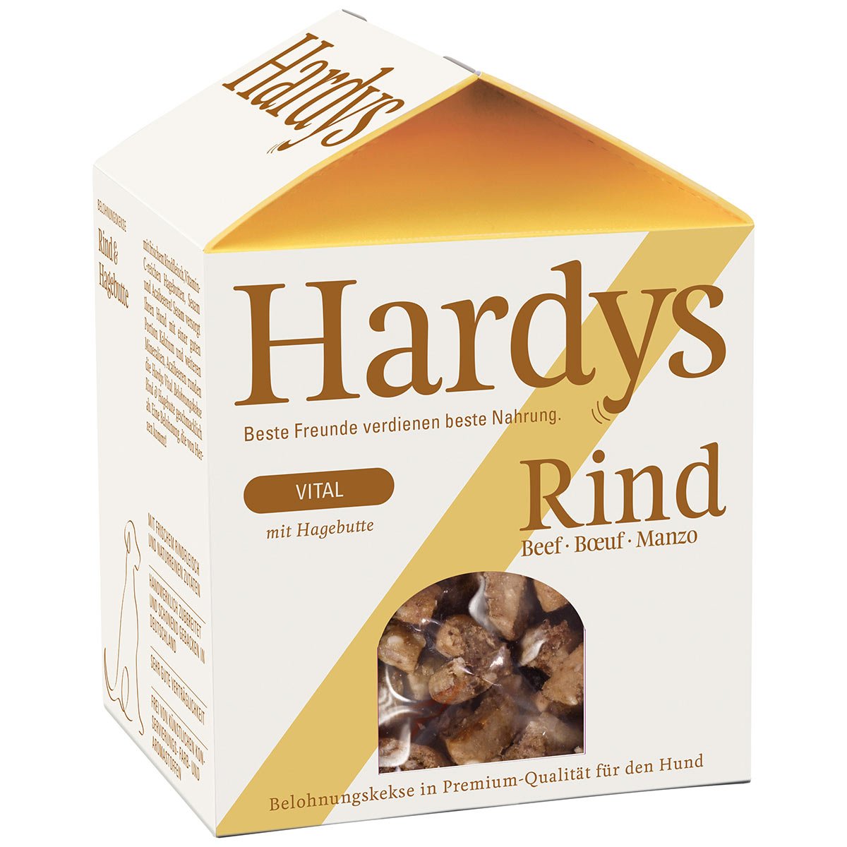 Hardys VITAL Belohnungskekse Rind & Hagebutte 125g