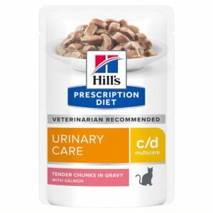 Hill's Prescription Diet c/d MC mit Lachs 12x85g