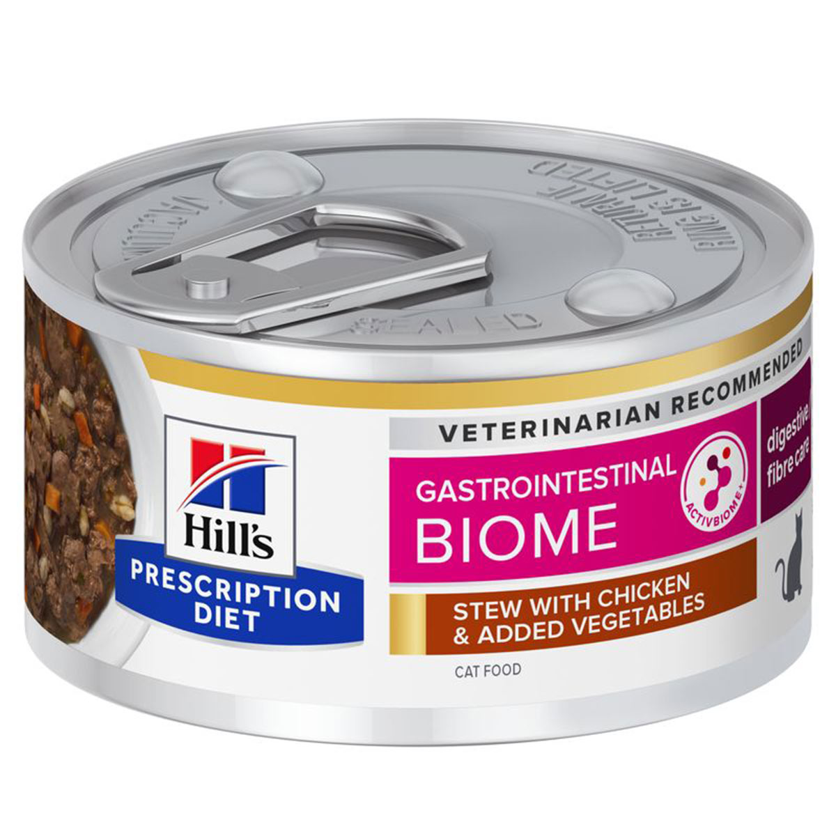 Hill's Prescription Diet GI Biome Ragout Katzen Huhn 24x82g