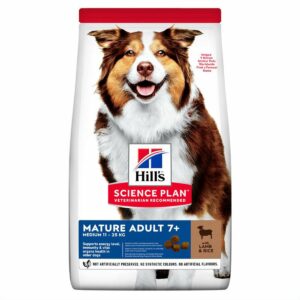 Hill's Science Plan Hund Medium Mature Adult 7+ Lamm & Reis 14kg