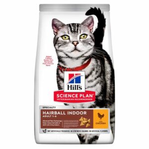 Hill's Science Plan Hairball Indoor Huhn 1