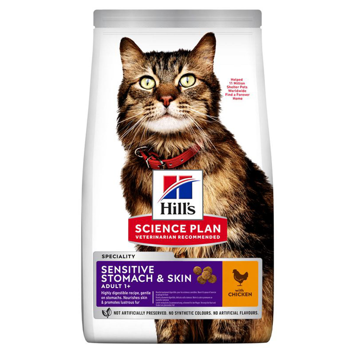 Hill's Science Plan Katze Sensitive Huhn 7kg