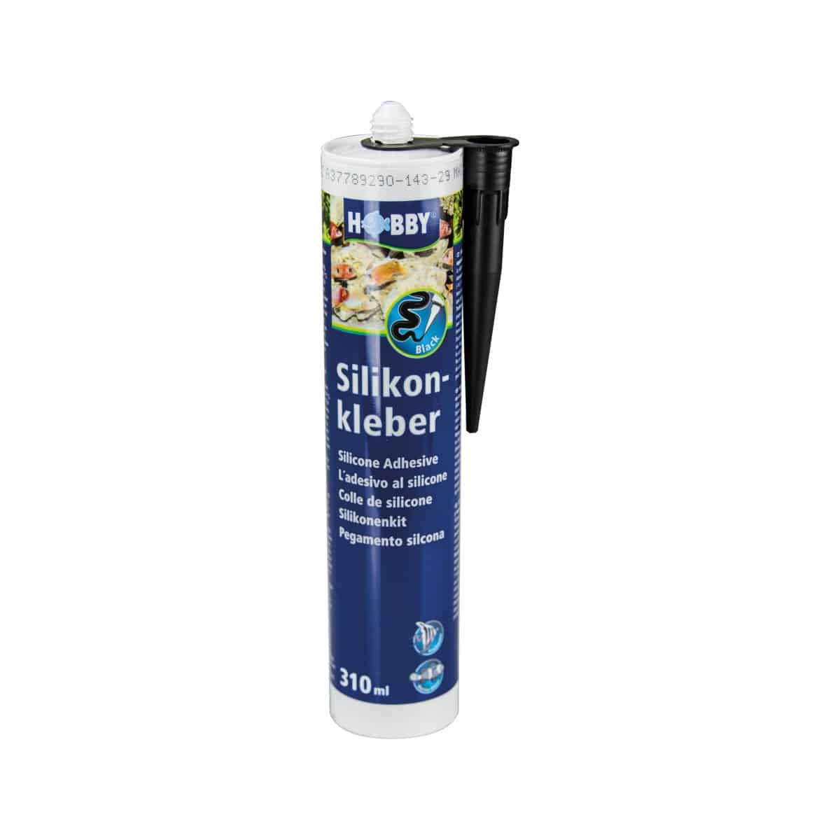 Hobby Aquariumsilikon 310 ml Kartusche schwarz