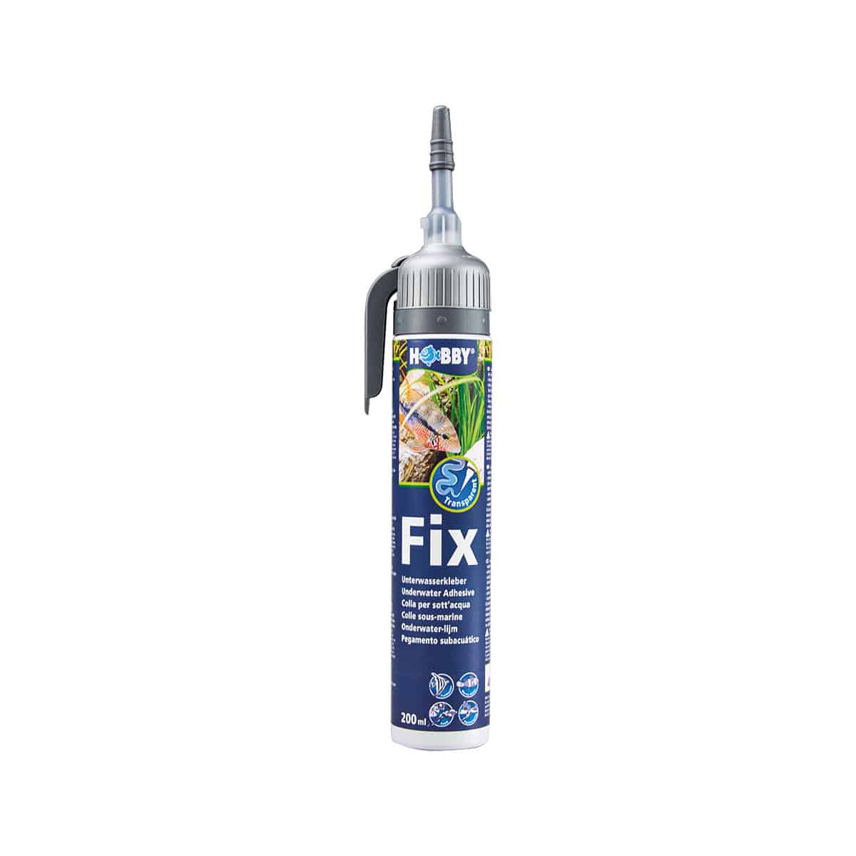 Hobby Fix Unterwasserkleber 200 ml Kartusche schwarz