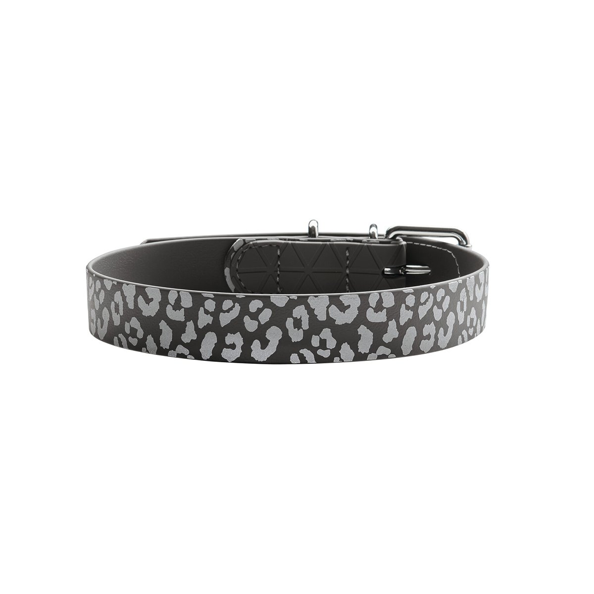 Hunter Halsband Convenience Reflect grau Leopard M