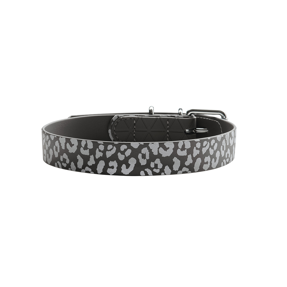 Hunter Halsband Convenience Reflect grau Leopard S