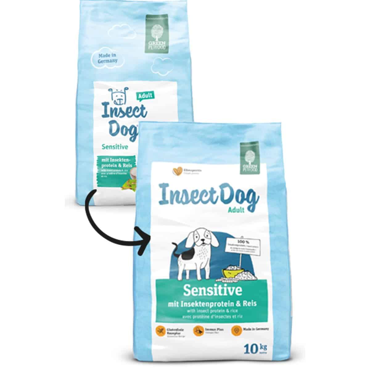 Green Petfood InsectDog sensitive 900g