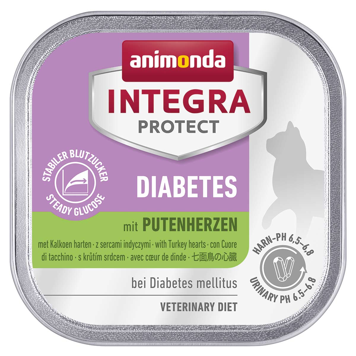 animonda INTEGRA PROTECT Diabetes mit Putenherzen 32x100g