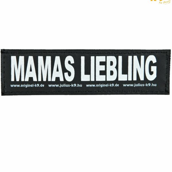 Julius-K9 Klettsticker Gr. S (11 x 3 cm) Mamas Liebling