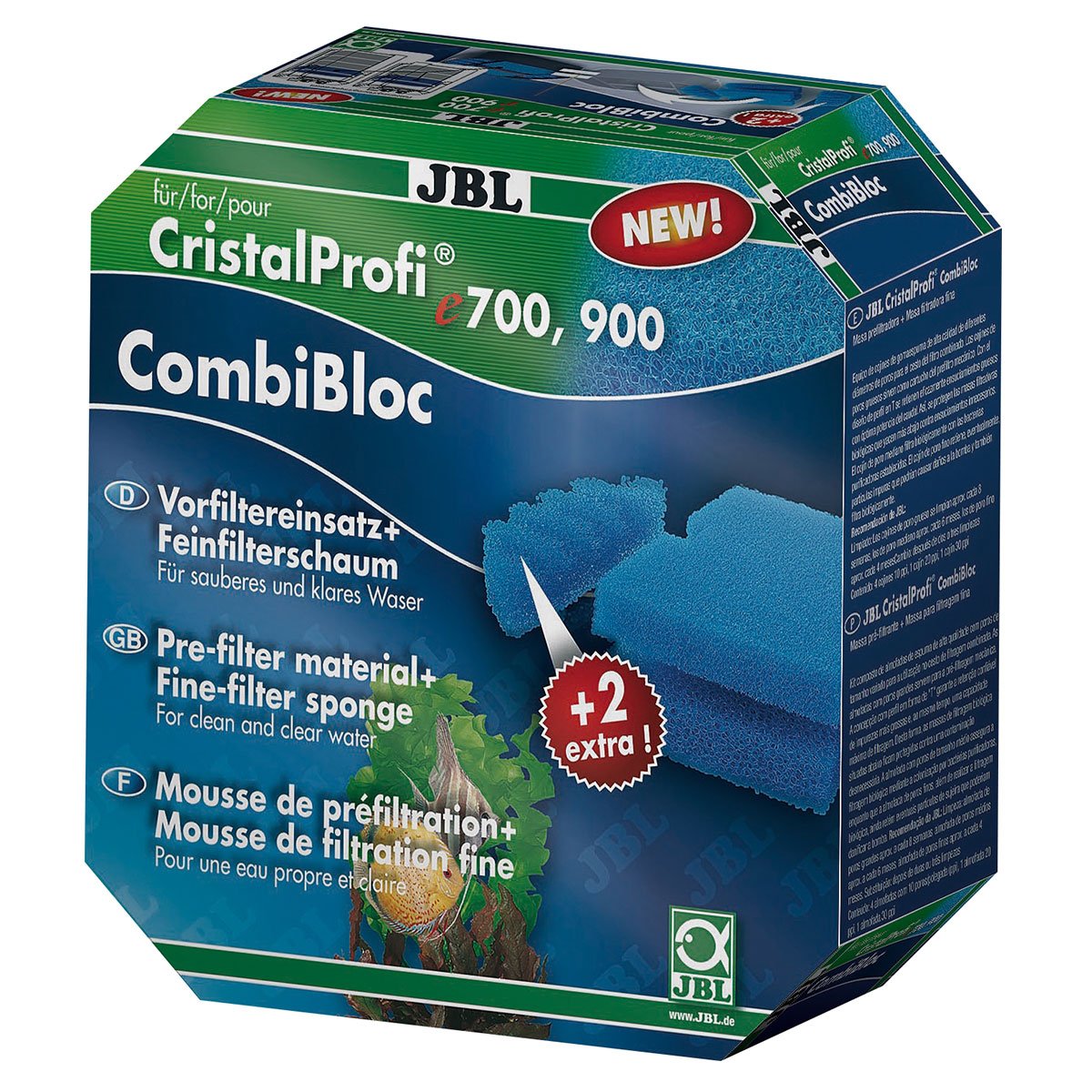JBL CombiBloc Filtermedium für JBL CristalProfi e700/e900