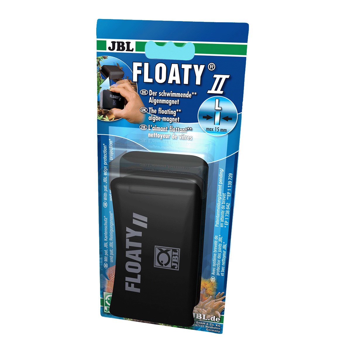 JBL Floaty II L - Der schwimmende Algenmagnet