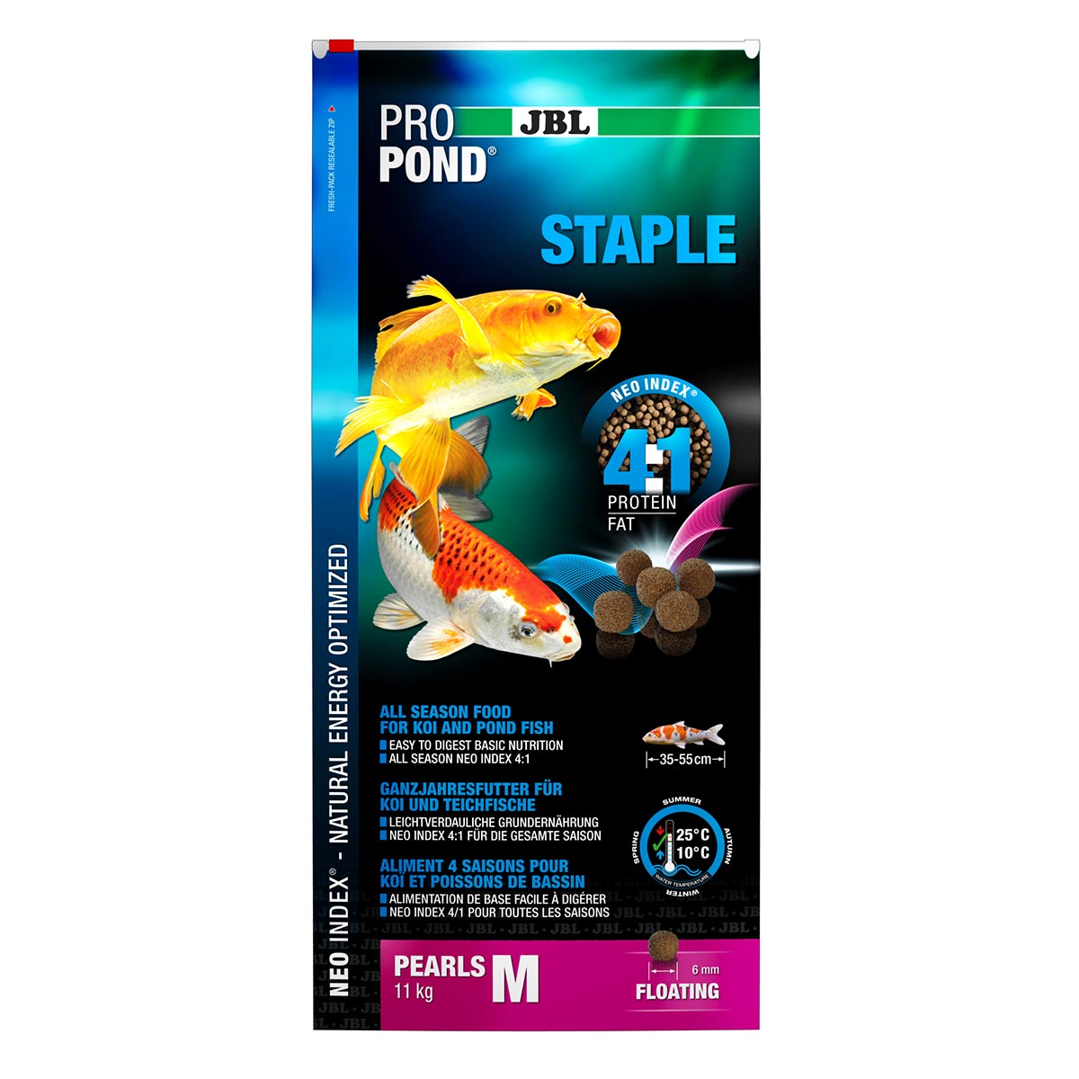 JBL PROPOND Hauptfutter STAPLE M 11kg