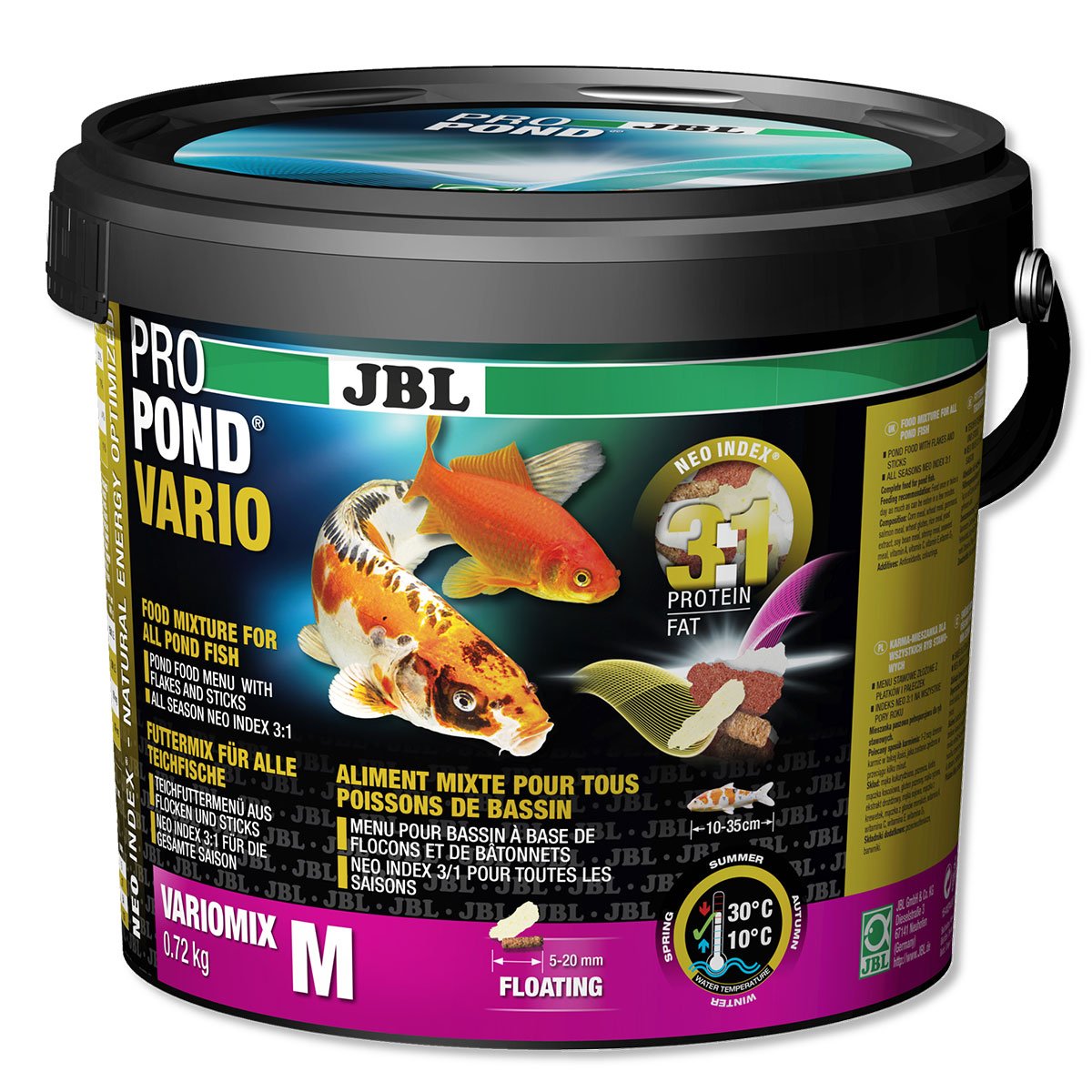 JBL ProPond Vario Futtermix für Teichfische 0